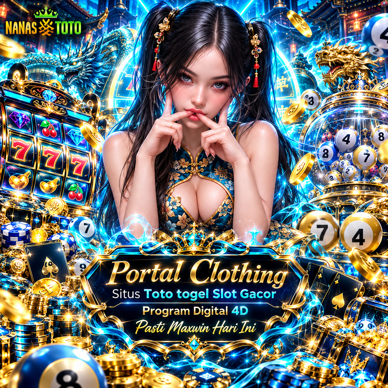 NANASTOTO ♨️ Portal Clothing Situs Toto togel Slot Gacor Program Digital 4D Pasti Maxwin Hari Ini 